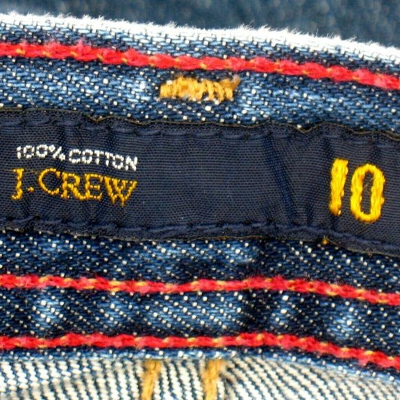 J.Crew Vintage Straight Slight Boot 33 x 31 USA Made High Rise Sz 10 (tag) - Picture 4 of 7